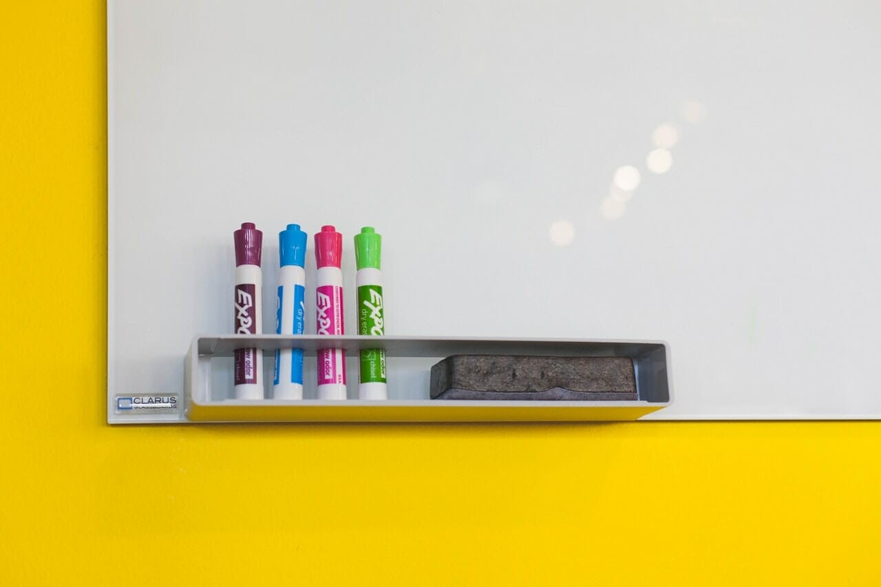 assorted color glue stick bottles