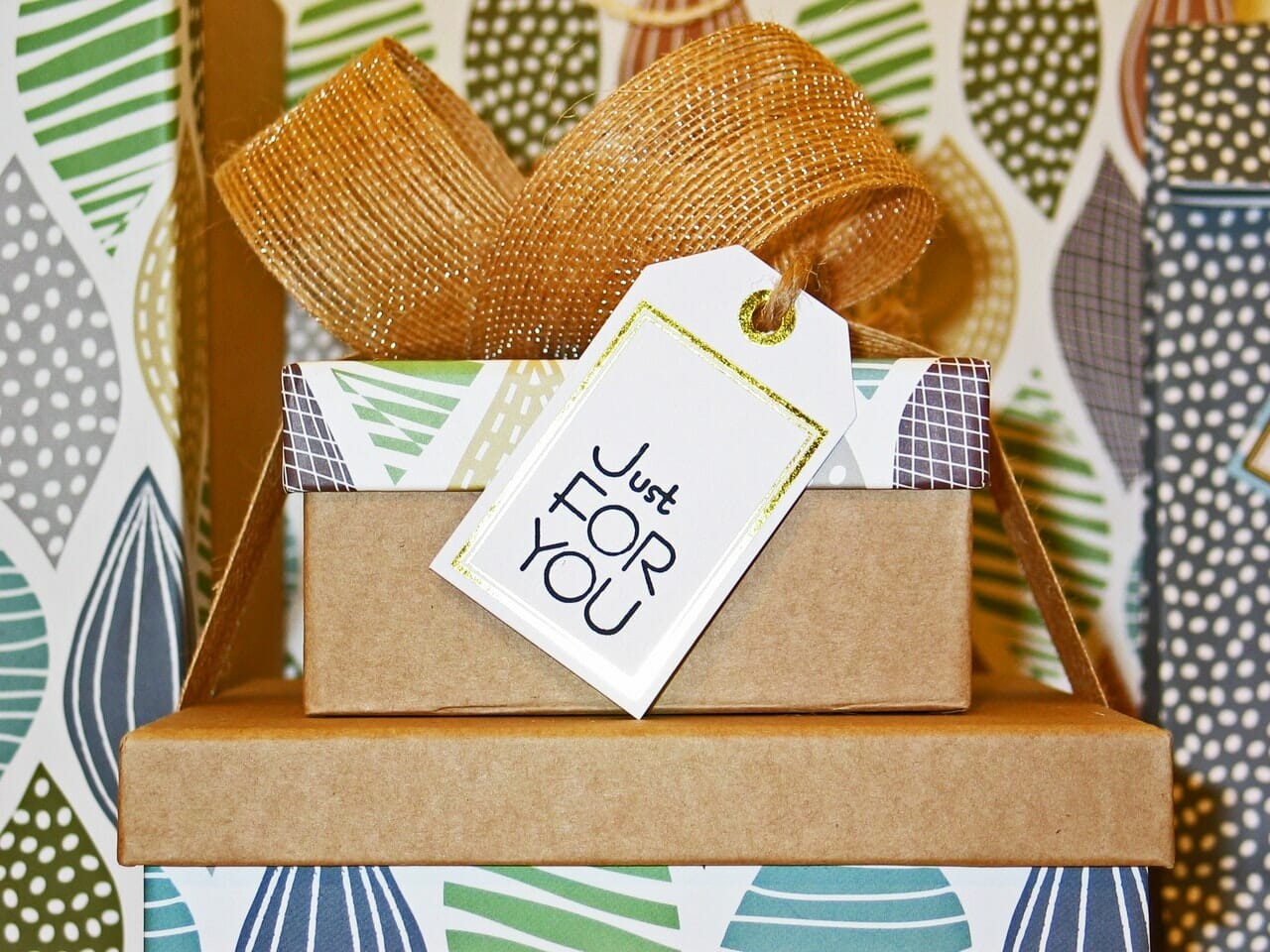 brown just for you box