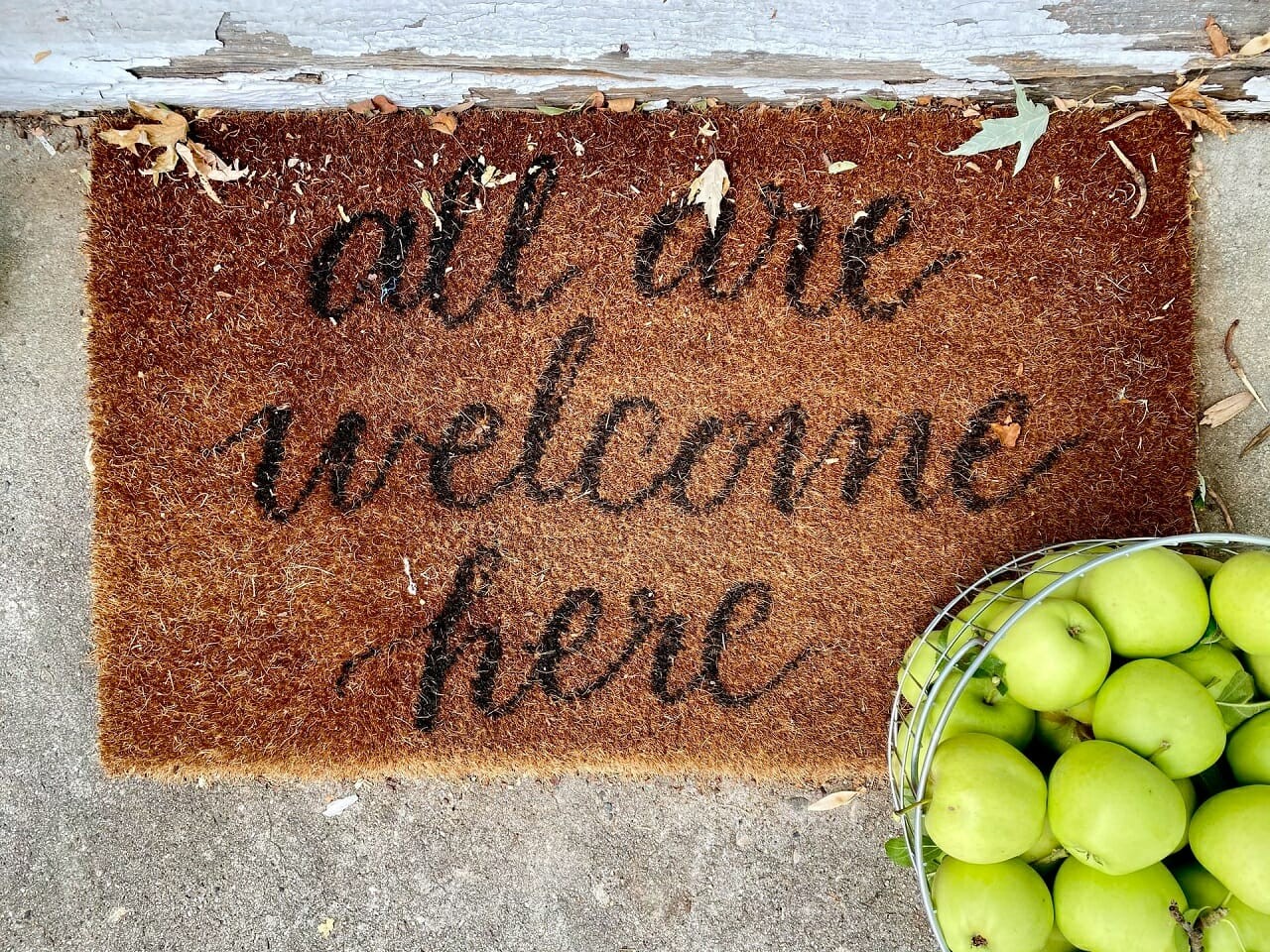welcome doormat