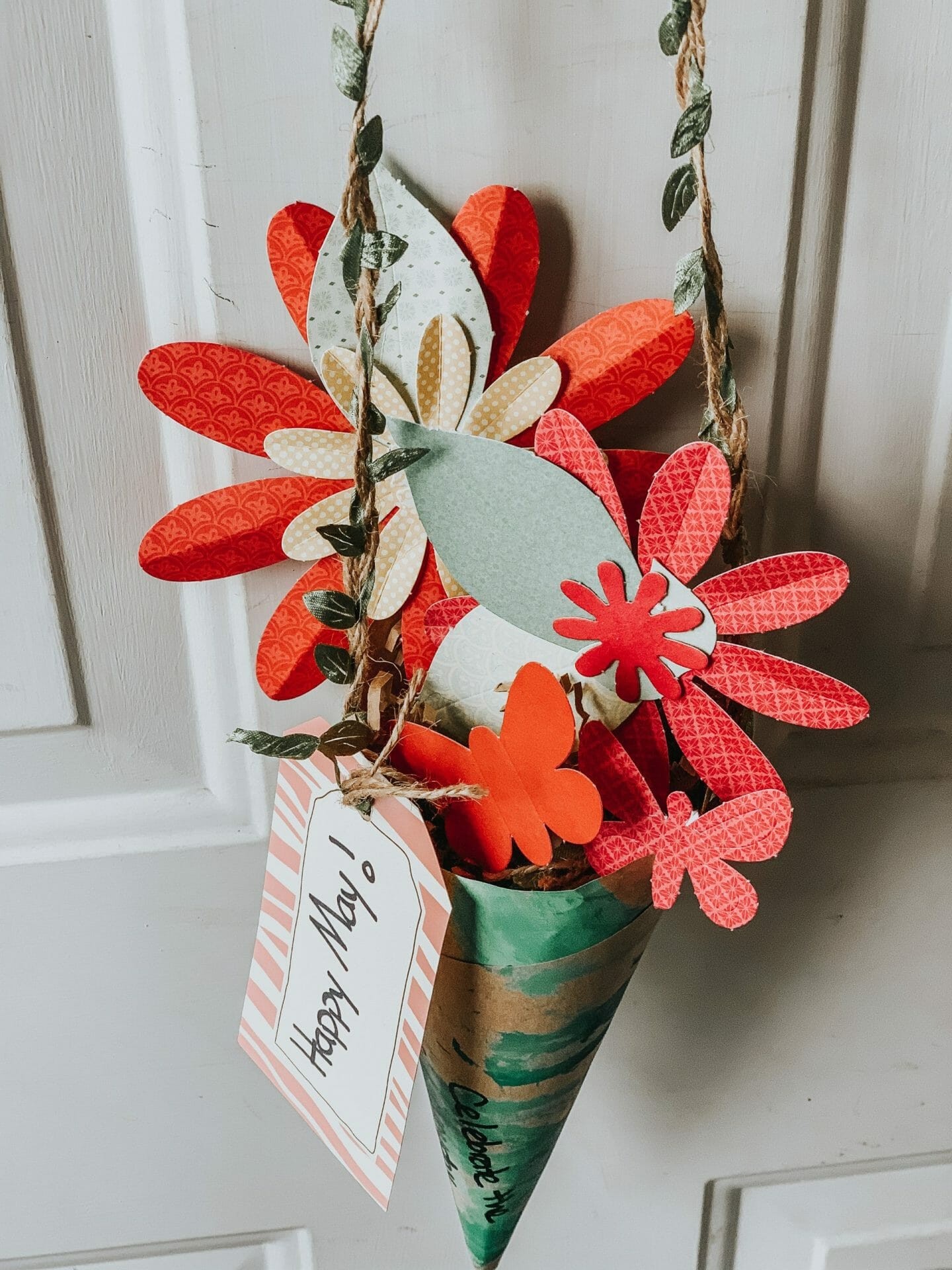 how to make a toddler friendly may basket