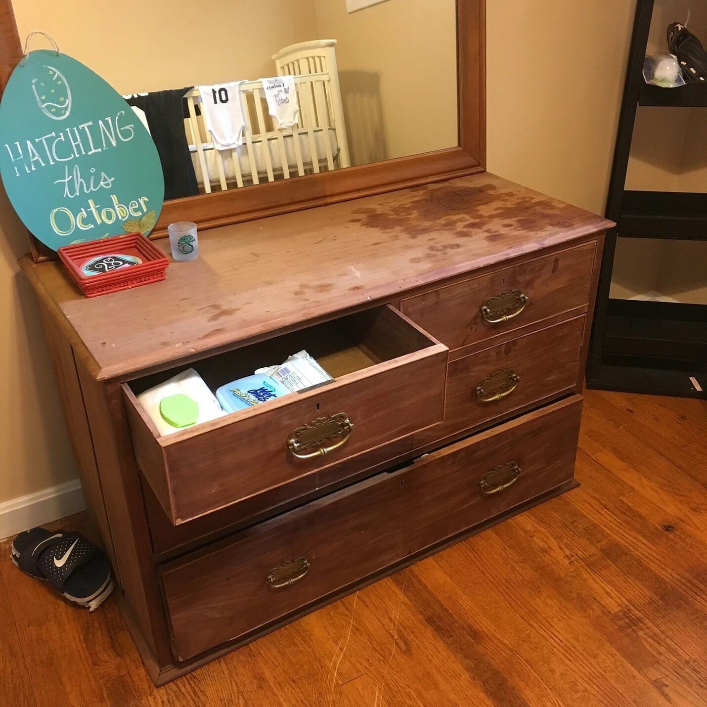Thrift Store Furniture DIY Makeover