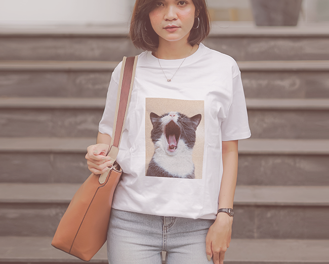 t-shirt infused ink