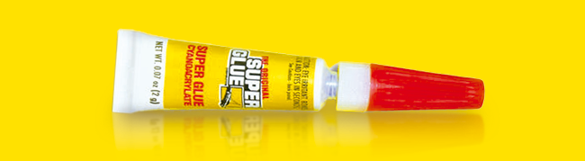 how to make super glue dry faster
