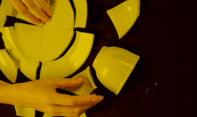 broken dish
