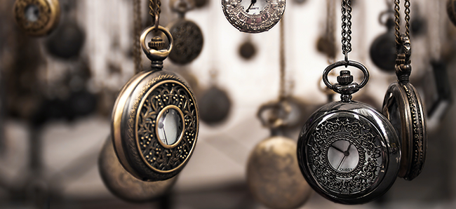 silver clocks