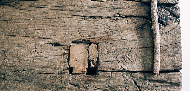 How to fill holes in wood
