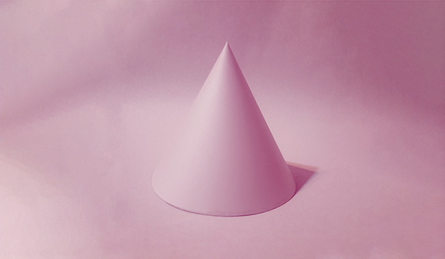 how to make a cone out of paper