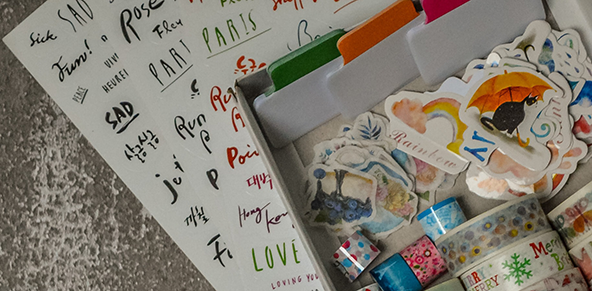 make waterproof stickers for later