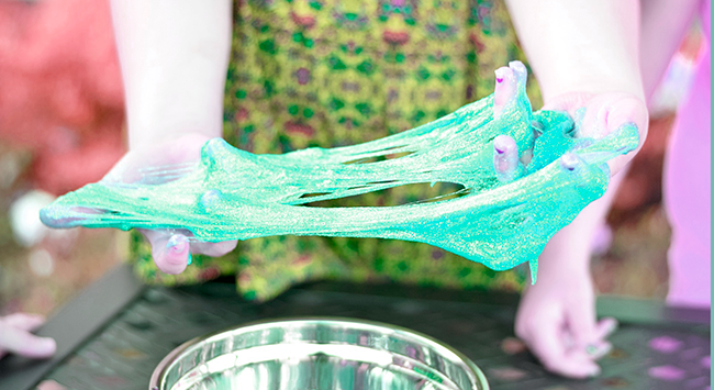 play with slime