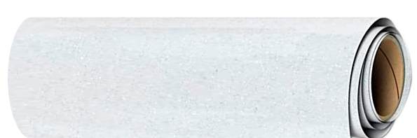 white glitter vinyl