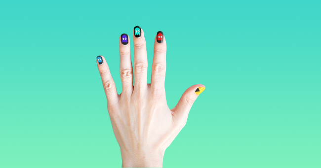 Nail decals diy