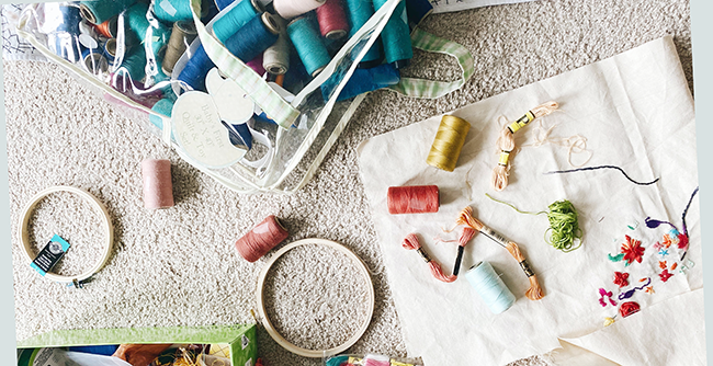 embroidery materials