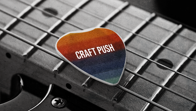 DIY guitar pick