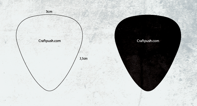 Plectrum CRAFTPUSH