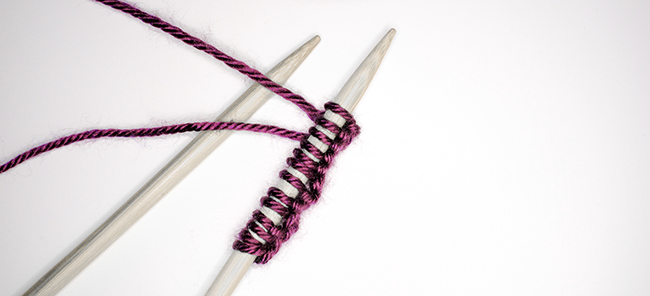 long tail cast on