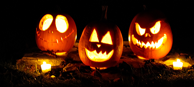 Paper mache Halloween