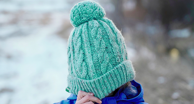 pompom hat