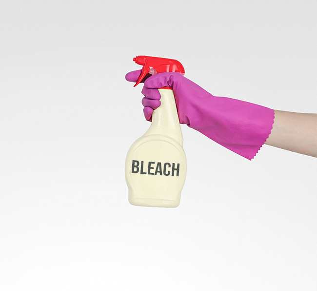 How to bleach tie dye