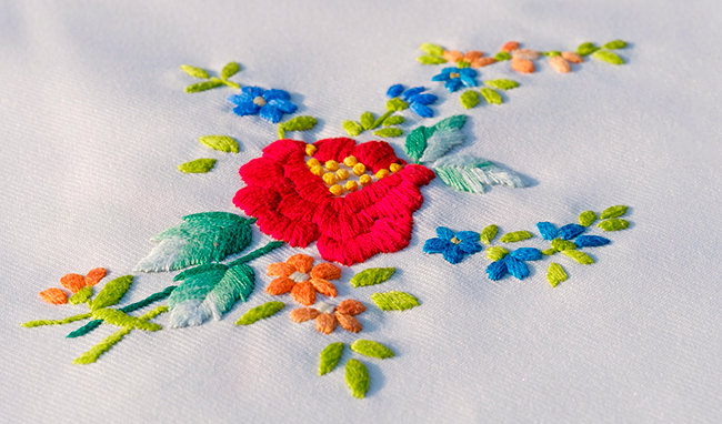 remove embroidery by hand