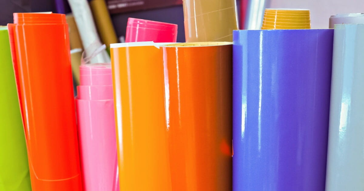 Vinyl Sticker Paper Roll