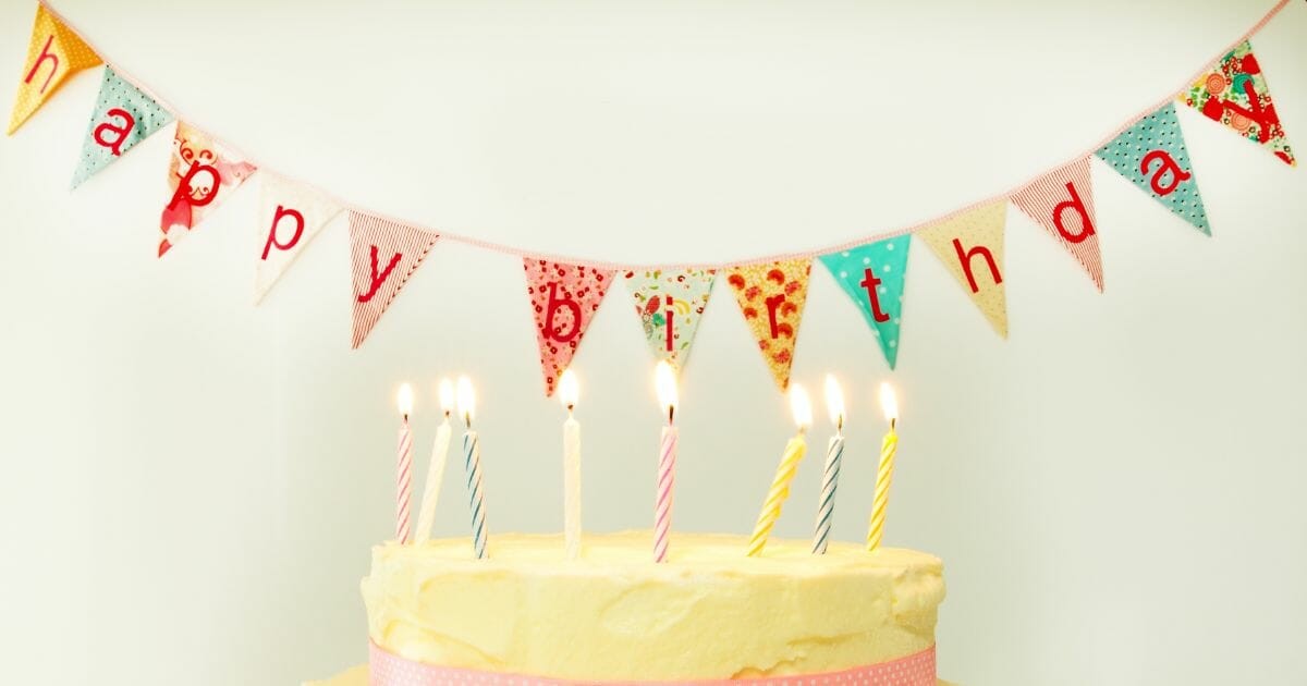 happy birthday bunting