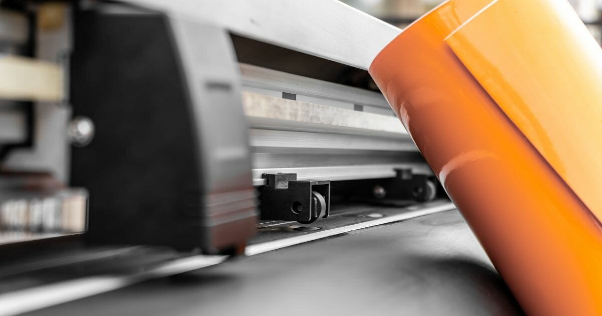 vinyl cutter plotter machine head 