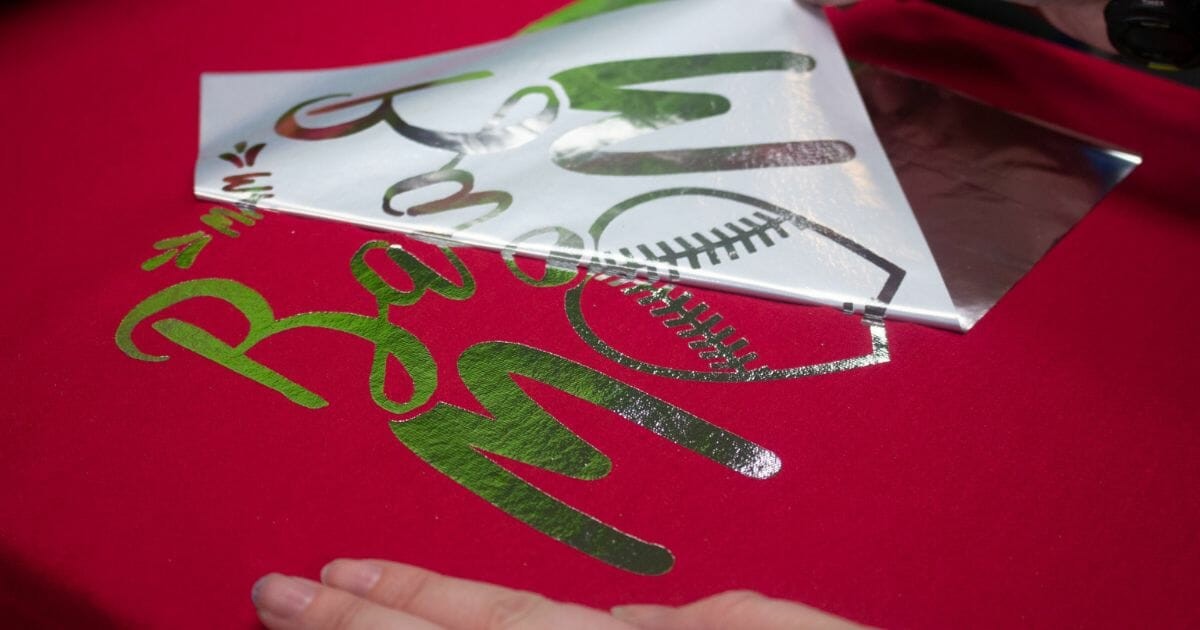 decorate with foil